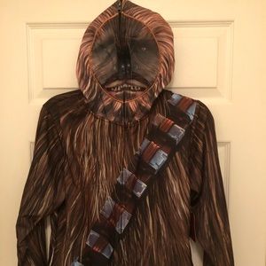 Boys Youth Chewbacca Zipper Hoodie